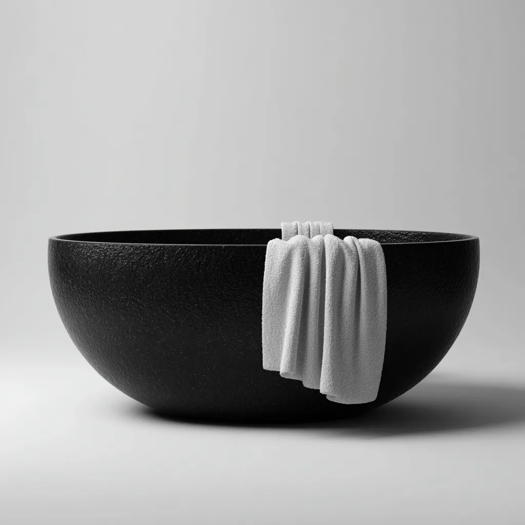 Bañera 170×80×58 cm - negra - bañera exenta moderna para baño contemporáneo-Racorpahome