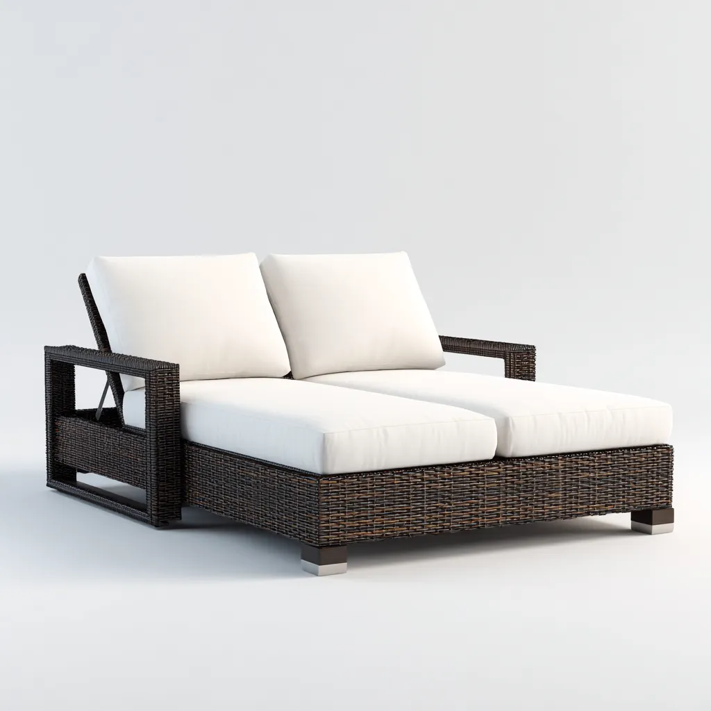 Tumbona de playa 195×70×85 cm - blanco - metal y tejido - respaldo reclinable-Vinoracorner