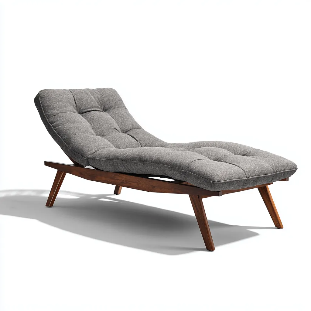 Tumbona de playa 190×70×85 cm - gris - tela y madera para descanso exterior-Vinoracorner