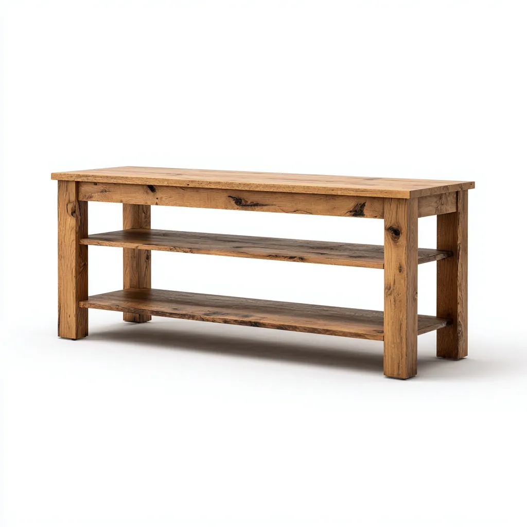 Mueble para TV 150x38x76 cm - roble - con doble estante abierto para sala de estar-Vinoracorner