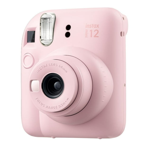 Cámara Instantánea Fujifilm Instax Mini 12 Rosa + 20 Fotos + Álbum + Estuche