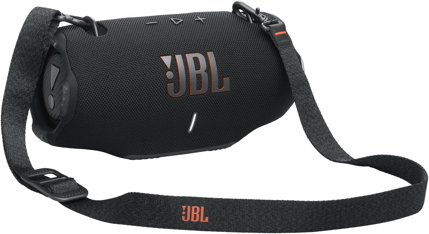JBL Xtreme 4 Bocina Portátil Bluetooth, Reproducción 24 Horas, Resistente al Agua IP67 - Negro