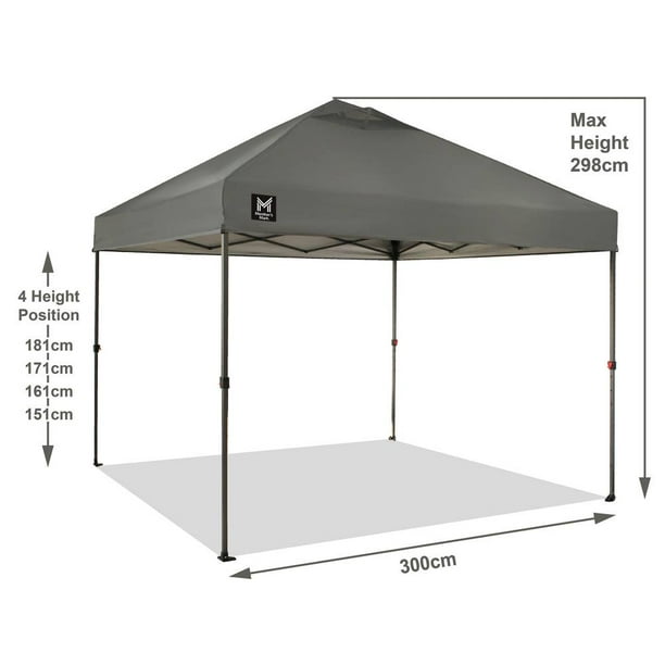 Toldo Instantáneo Member's Mark 3x3 m