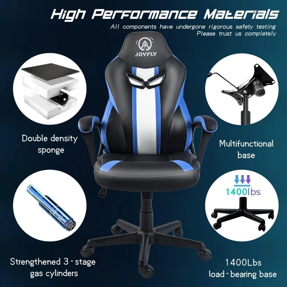 Silla Gamer para Adultos y Adolescentes Silla Gamer Silla de Computadora Silla de Oficina ErgonÃ³mica para PC de Carreras