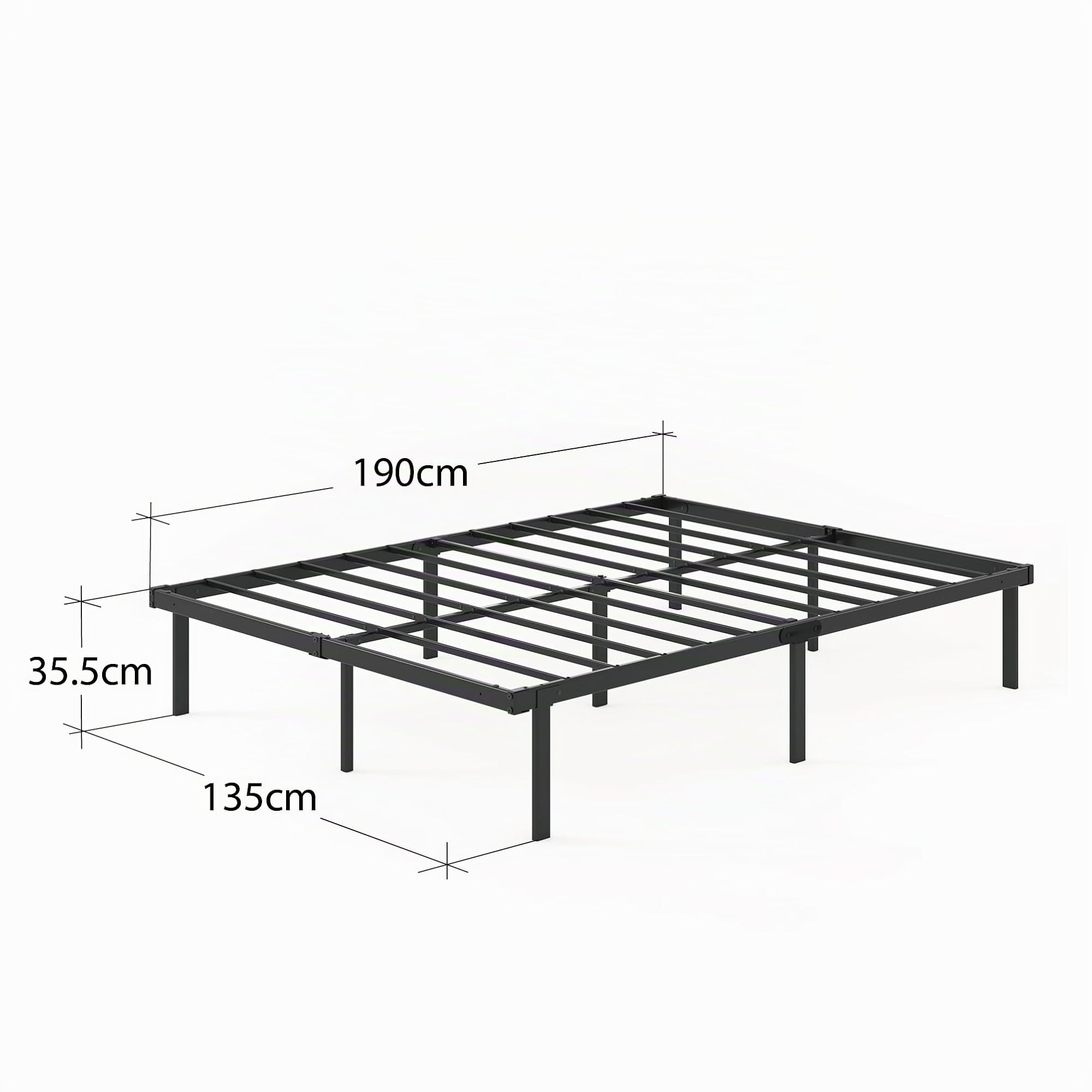ZINUS Lorelai — Base de Cama Metálica de Plataforma 14"