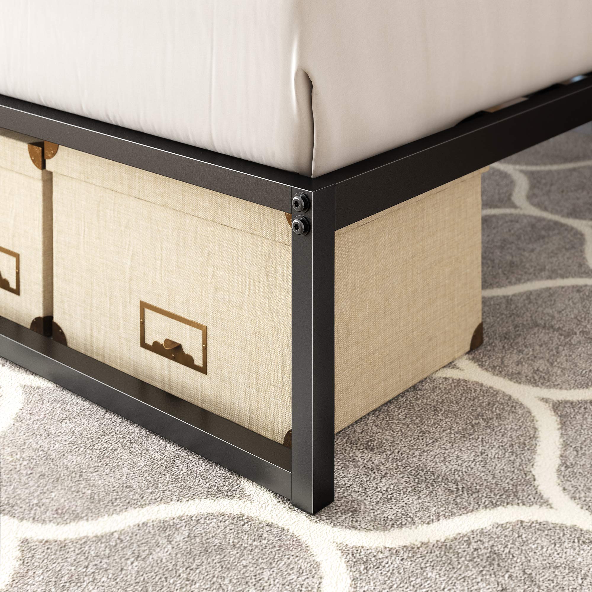ZINUS Lorelai — Base de Cama Metálica de Plataforma 14"