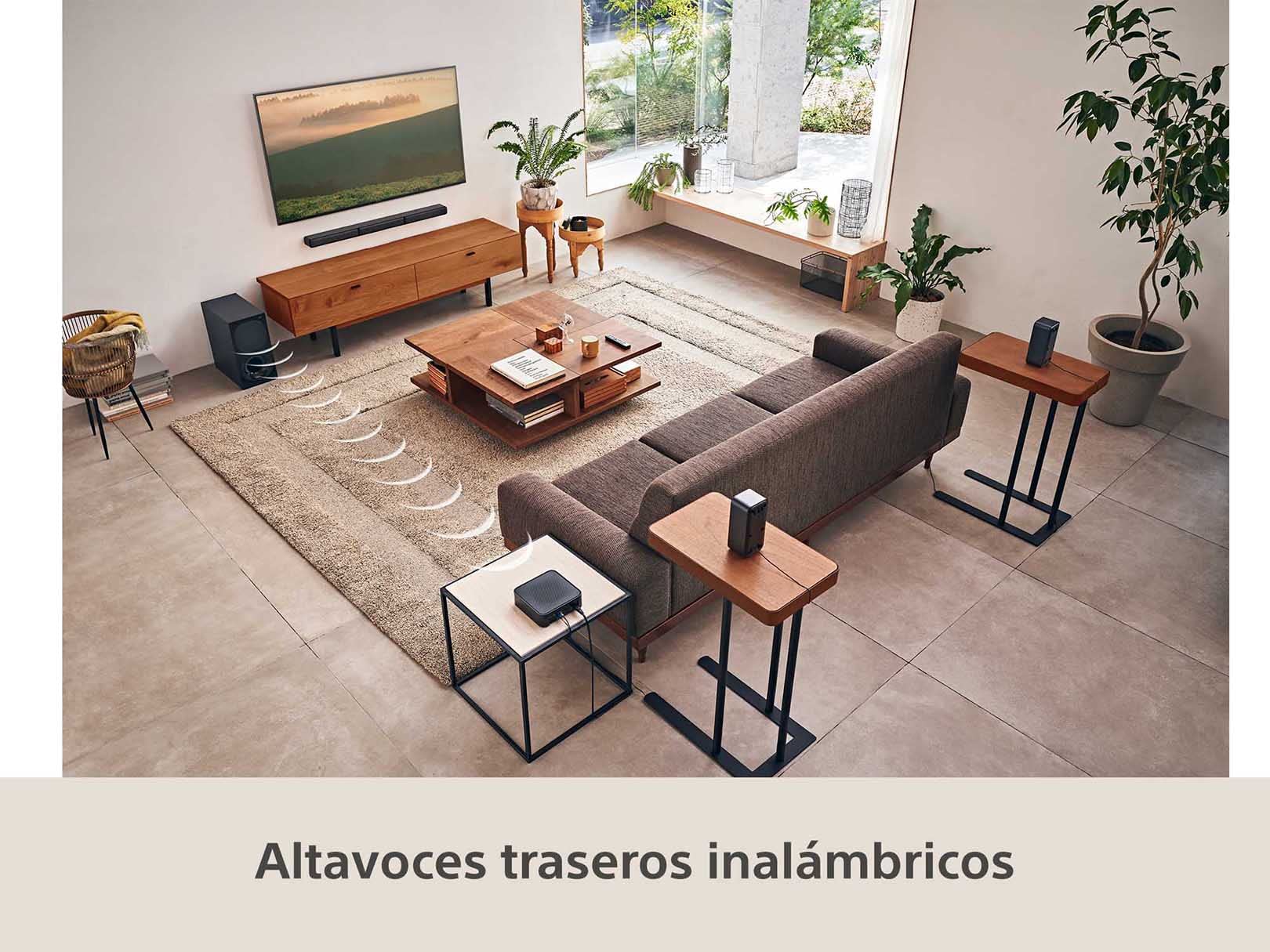 🎬 Sony HT-S40R Teatro en Casa 5.1 con Sonido Surround de 600W, Subwoofer y Bocinas Traseras Inalámbricas para Cine, Música y Videojuegos