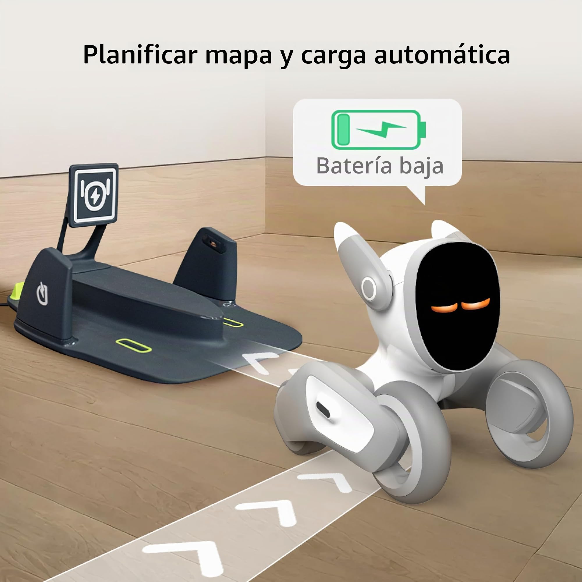 🤖 Loona AI Robot Mascota Inteligente con IA, Cámara HD y Control por Voz