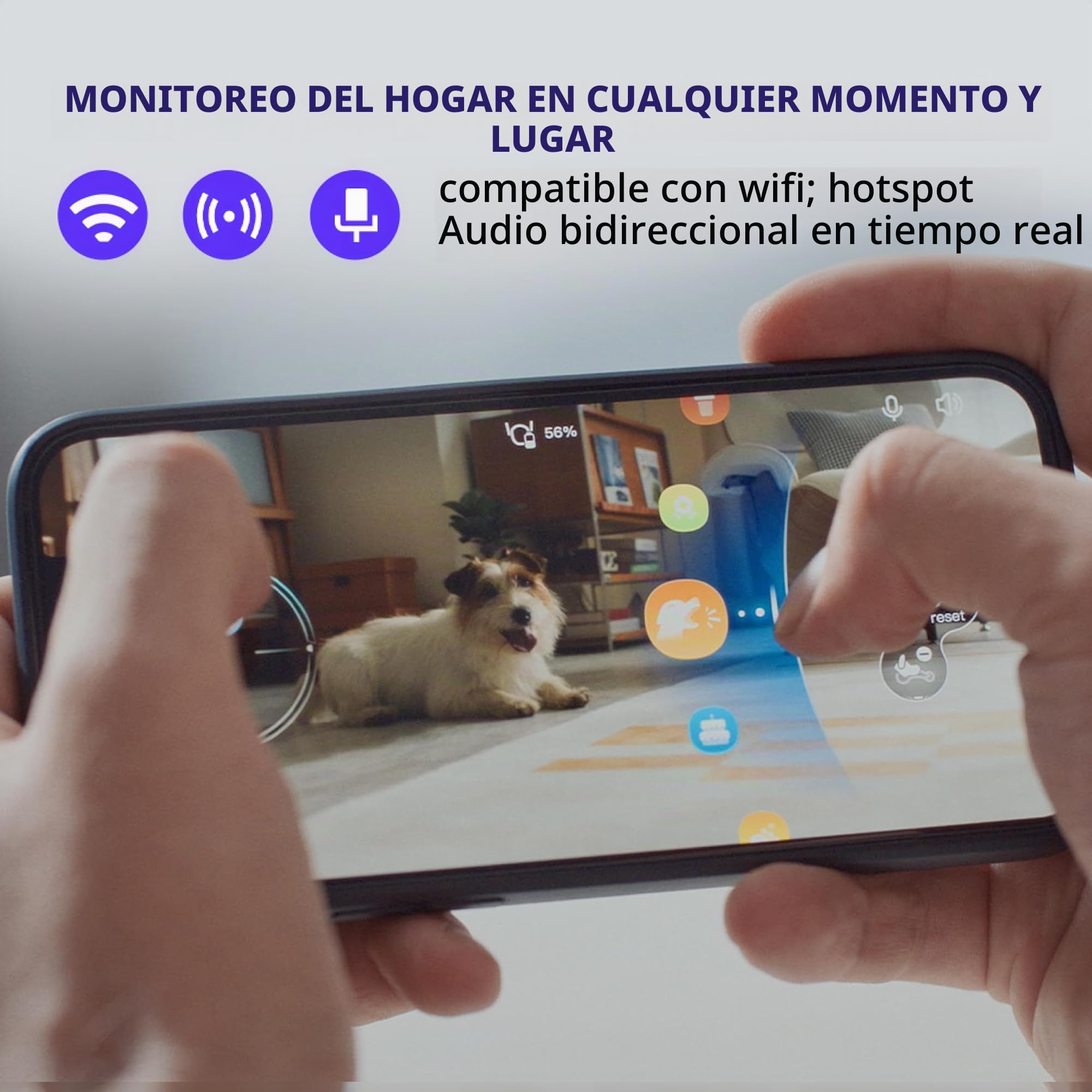 🤖 Loona AI Robot Mascota Inteligente con IA, Cámara HD y Control por Voz