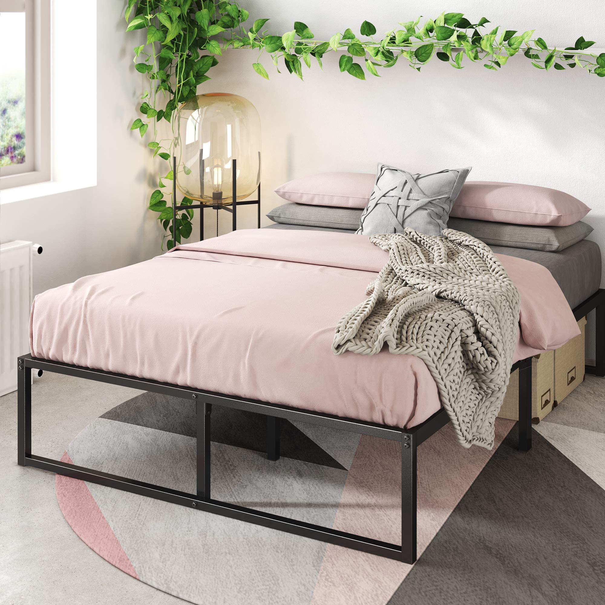 ZINUS Lorelai — Base de Cama Metálica de Plataforma 14"