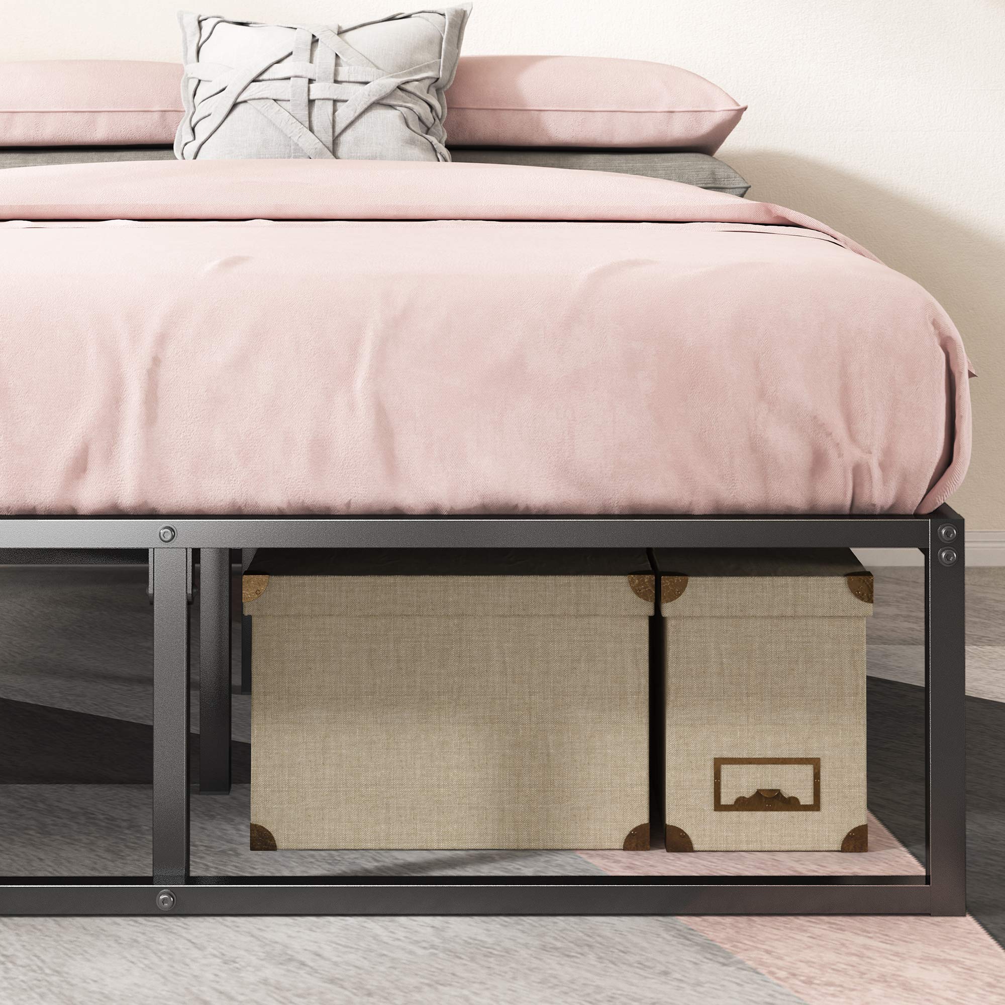 ZINUS Lorelai — Base de Cama Metálica de Plataforma 14"