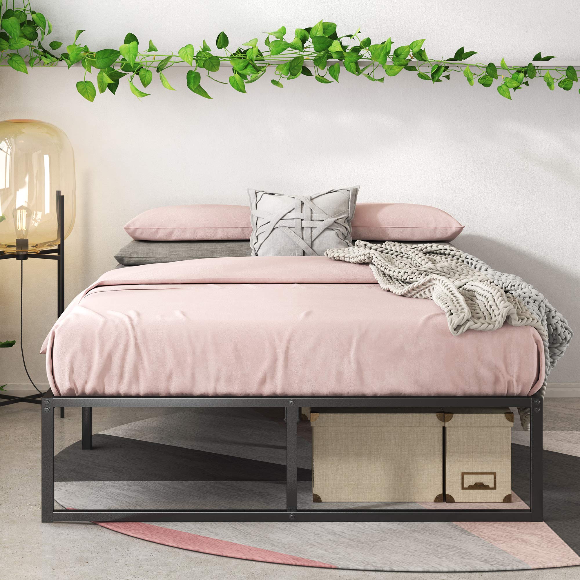 ZINUS Lorelai — Base de Cama Metálica de Plataforma 14"