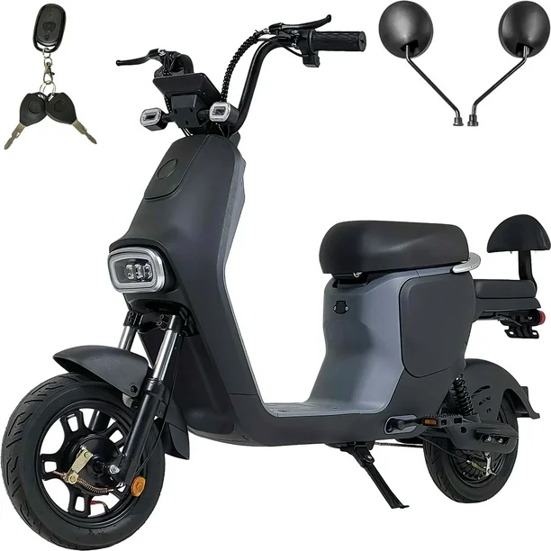 Bicicleta Electrica Scooter 55km/h 3 Velocidades 12v Luz Led