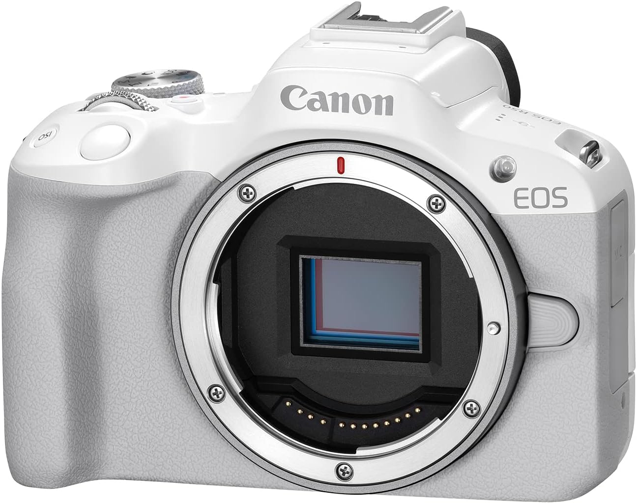 Canon EOS R50 Cámara de vlogging sin Espejo (Negro) con RF-S18-45mm F4.5-6.3 es Lente STM, 24.2 MP, Video 4K, detección y Seguimiento de Temas, Compacto, conexión de Smartphone, creador de Contenido
