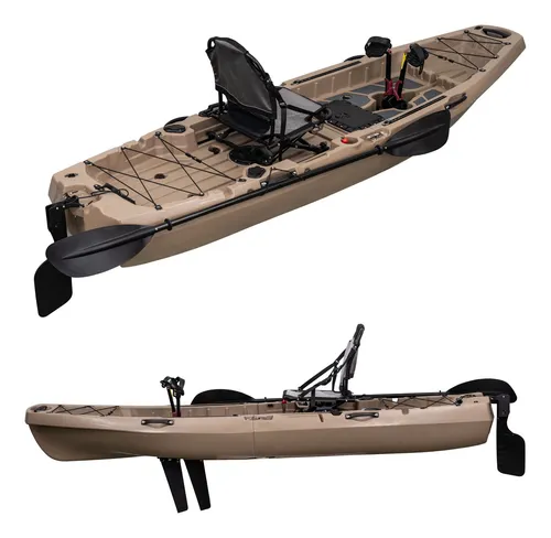 Kayak Modular Con Pedales Pesca 1 Adulto 9.5'