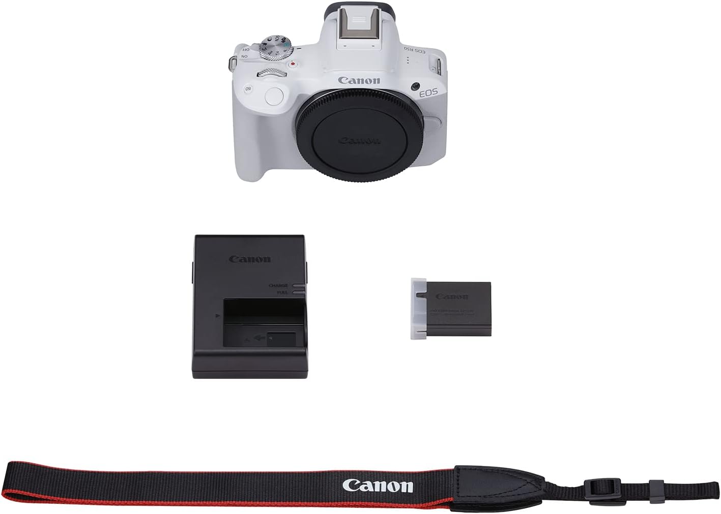 Canon EOS R50 Cámara de vlogging sin Espejo (Negro) con RF-S18-45mm F4.5-6.3 es Lente STM, 24.2 MP, Video 4K, detección y Seguimiento de Temas, Compacto, conexión de Smartphone, creador de Contenido