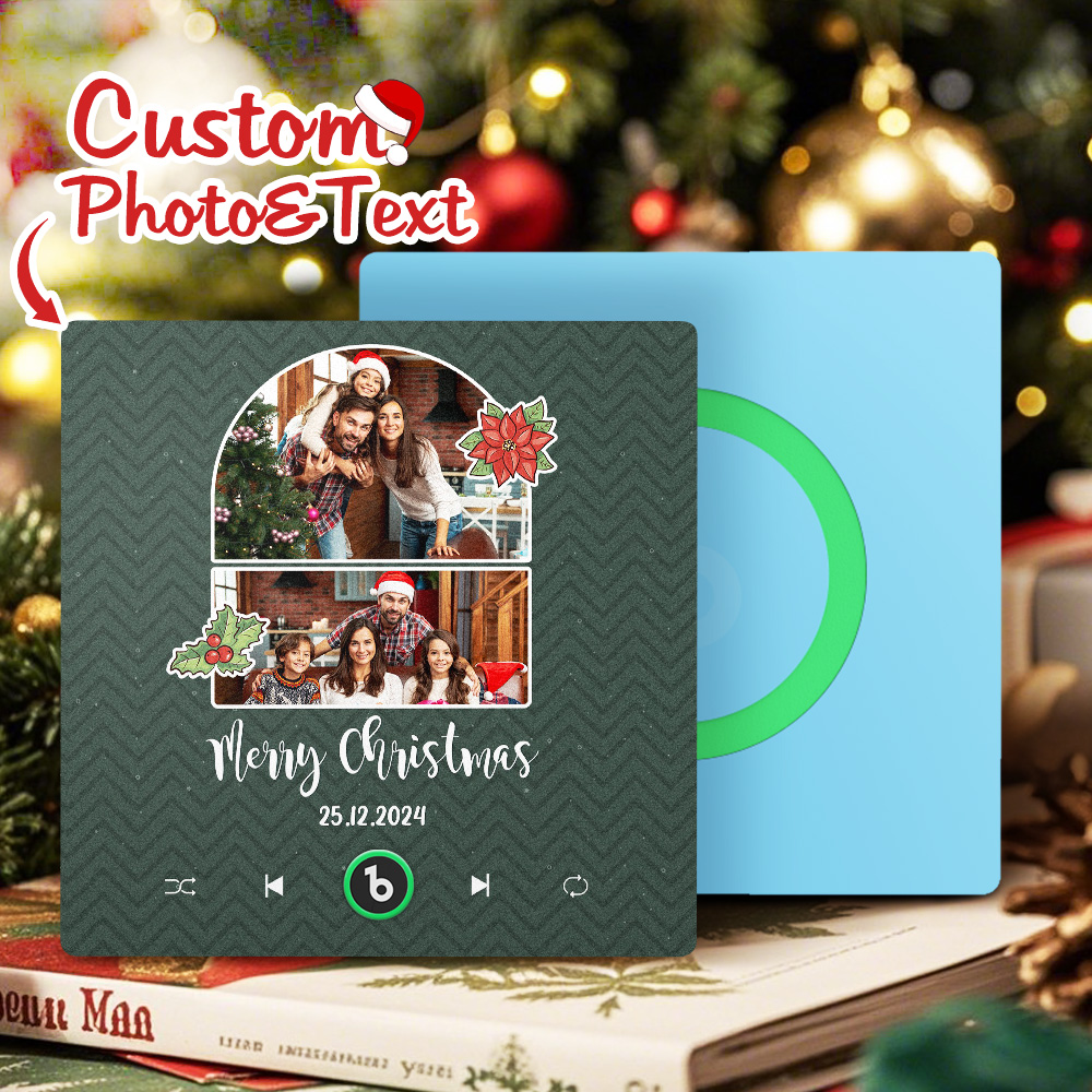 FridgeBeats Frameless 4.0 Custom Music Fridge Magnet Personalized Photo Colorful Fridge Magnet Creative Christmas Gift-Veria Gifts