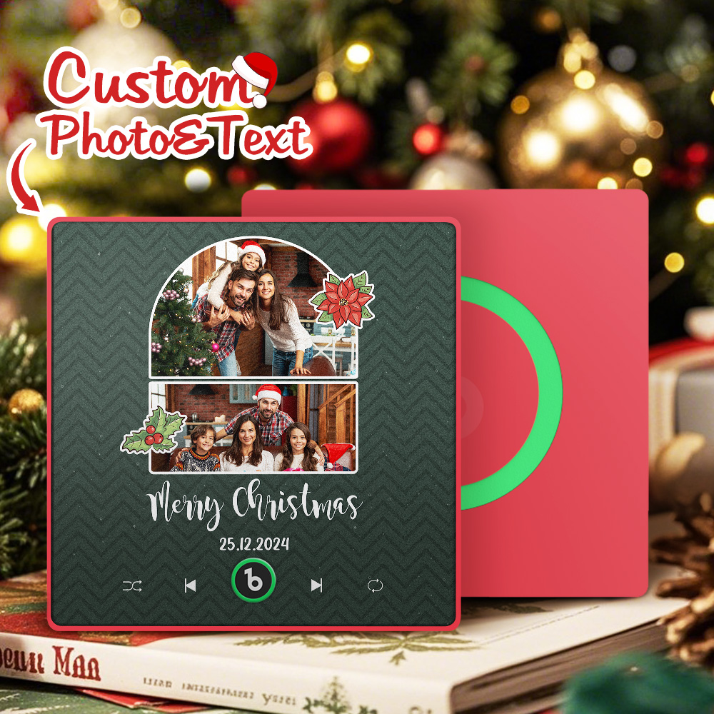 FridgeBeats Framed 4.0 Custom Music Fridge Magnet Personalized Photo Colorful Fame Fridge Magnet Creative Christmas Gift-Veria Gifts
