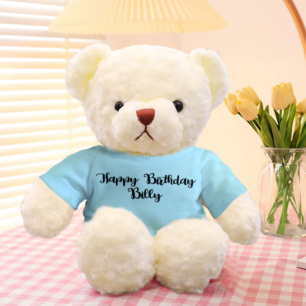 Personalized Teddy Bear Plush Toys Custom Bear Stuffed Animal Gifts for Birthday-Veria Gifts