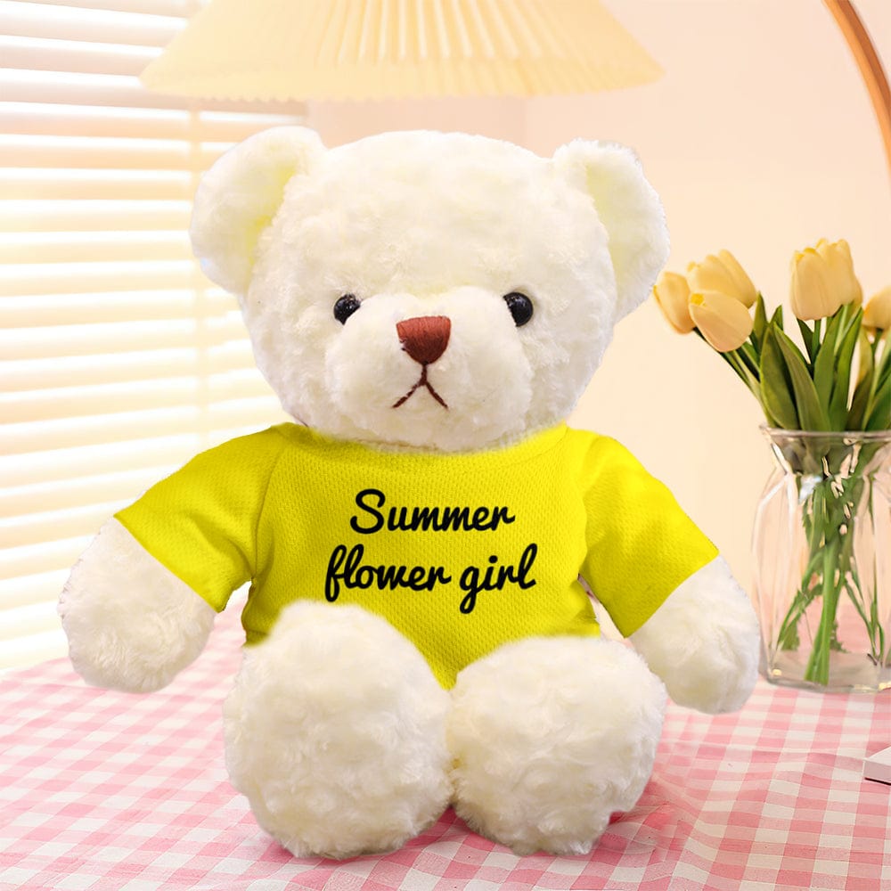 Personalized Teddy Bear Plush Toys Custom Bear Stuffed Animal Gifts for Birthday-Veria Gifts