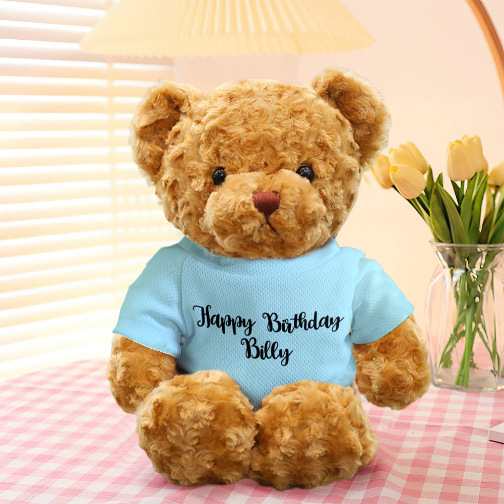 Personalized Teddy Bear Plush Toys Custom Bear Stuffed Animal Gifts for Birthday-Veria Gifts