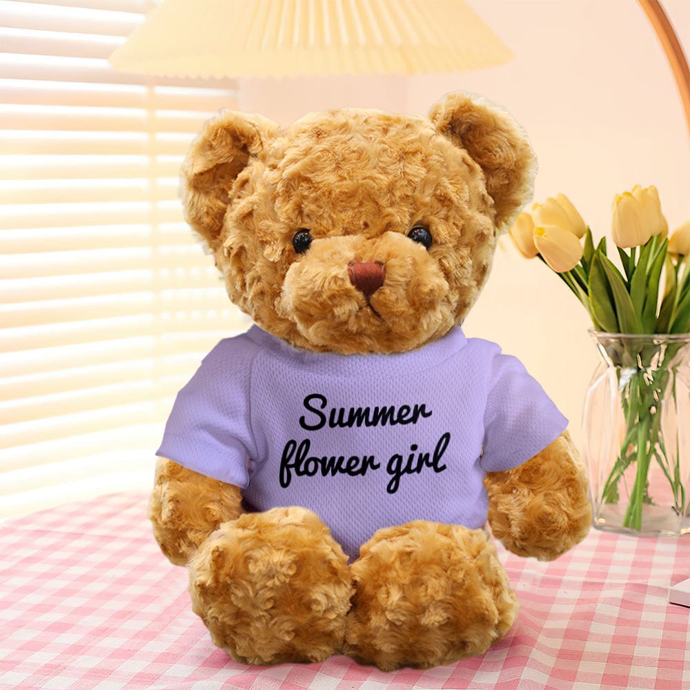 Personalized Teddy Bear Plush Toys Custom Bear Stuffed Animal Gifts for Birthday-Veria Gifts
