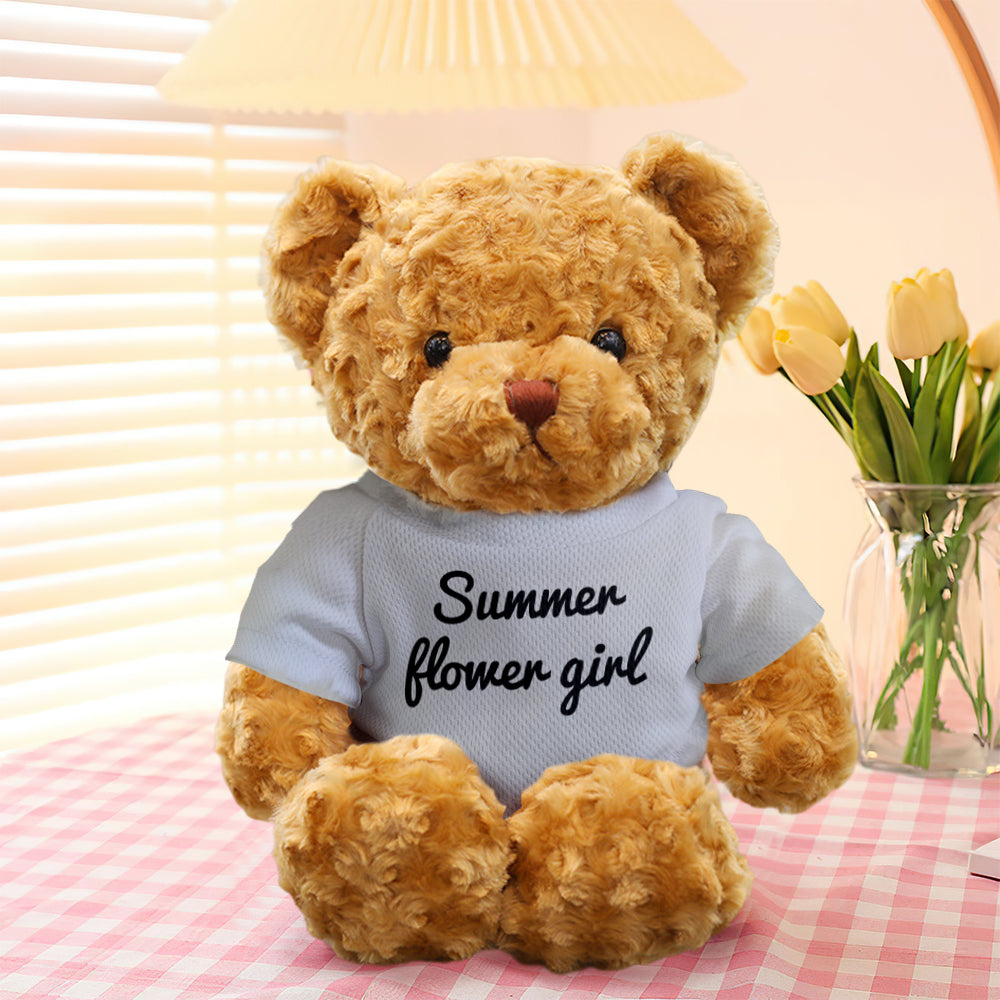 Personalized Teddy Bear Plush Toys Custom Bear Stuffed Animal Gifts for Birthday-Veria Gifts