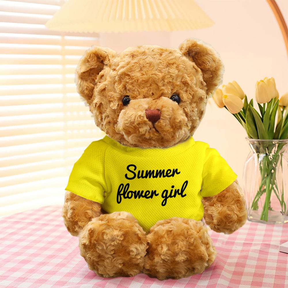 Personalized Teddy Bear Plush Toys Custom Bear Stuffed Animal Gifts for Birthday-Veria Gifts