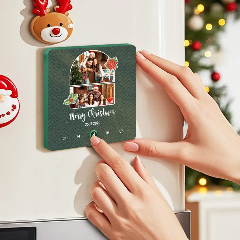 FridgeBeats Frameless 4.0 Custom Music Fridge Magnet Personalized Photo Colorful Fridge Magnet Creative Christmas Gift-Veria Gifts