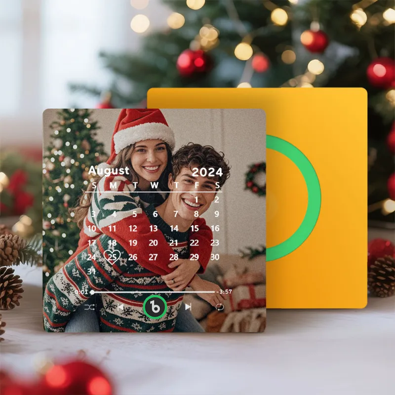 FridgeBeats Frameless Custom Music Fridge Magnet That Can Play Music Magnet Supports Bluetooth Connectivity Christmas Gift-Veria Gifts