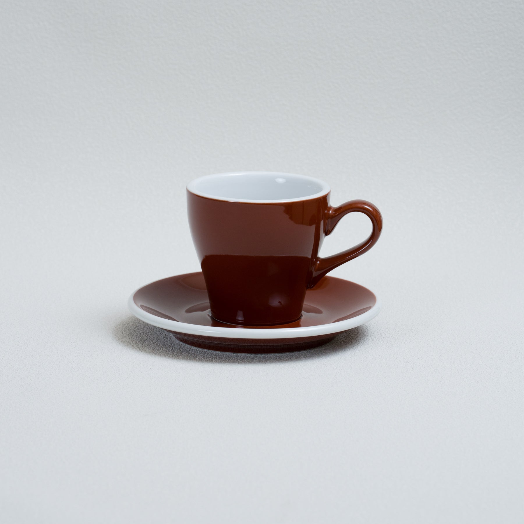Four Lisle 180ml Cappuccino Cup and 14cm Cappuccino Saucer - Detail & Angle View 2