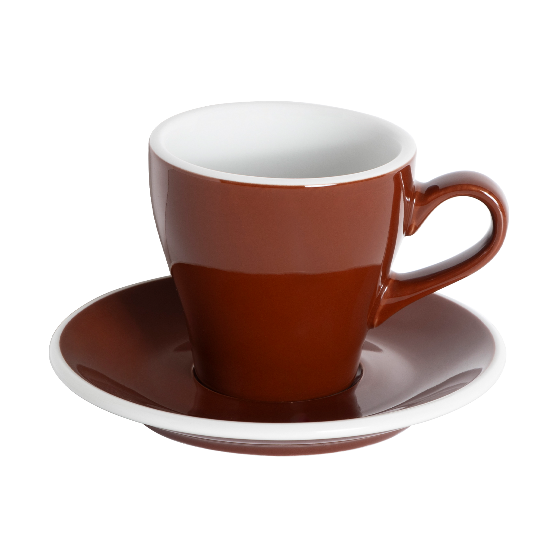 Four Lisle 180ml Cappuccino Cup and 14cm Cappuccino Saucer - Main Product View