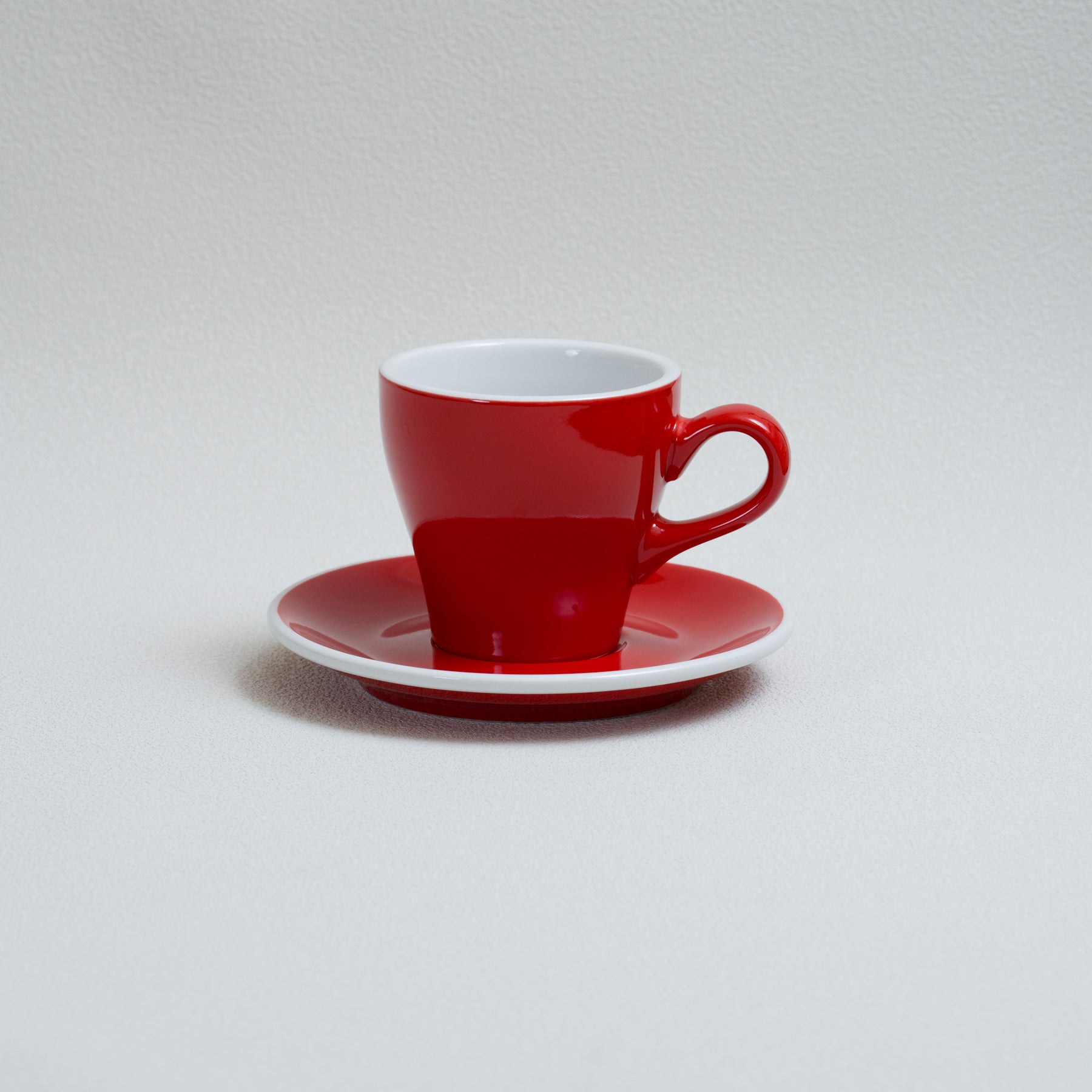 Four Lisle 180ml Cappuccino Cup and 14cm Cappuccino Saucer - Detail & Angle View 3