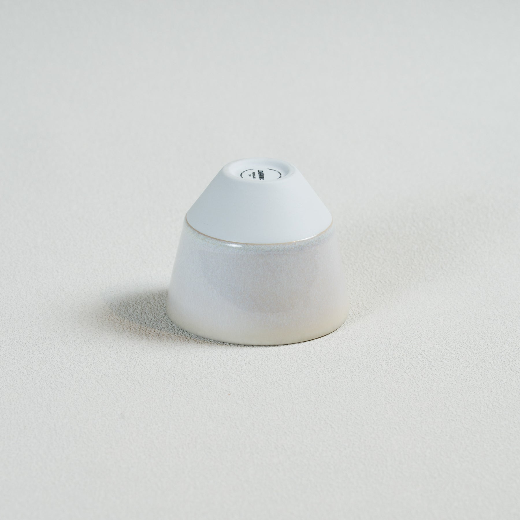 Four Lisle 200ml Cappuccino Cup - Detail & Angle View 3