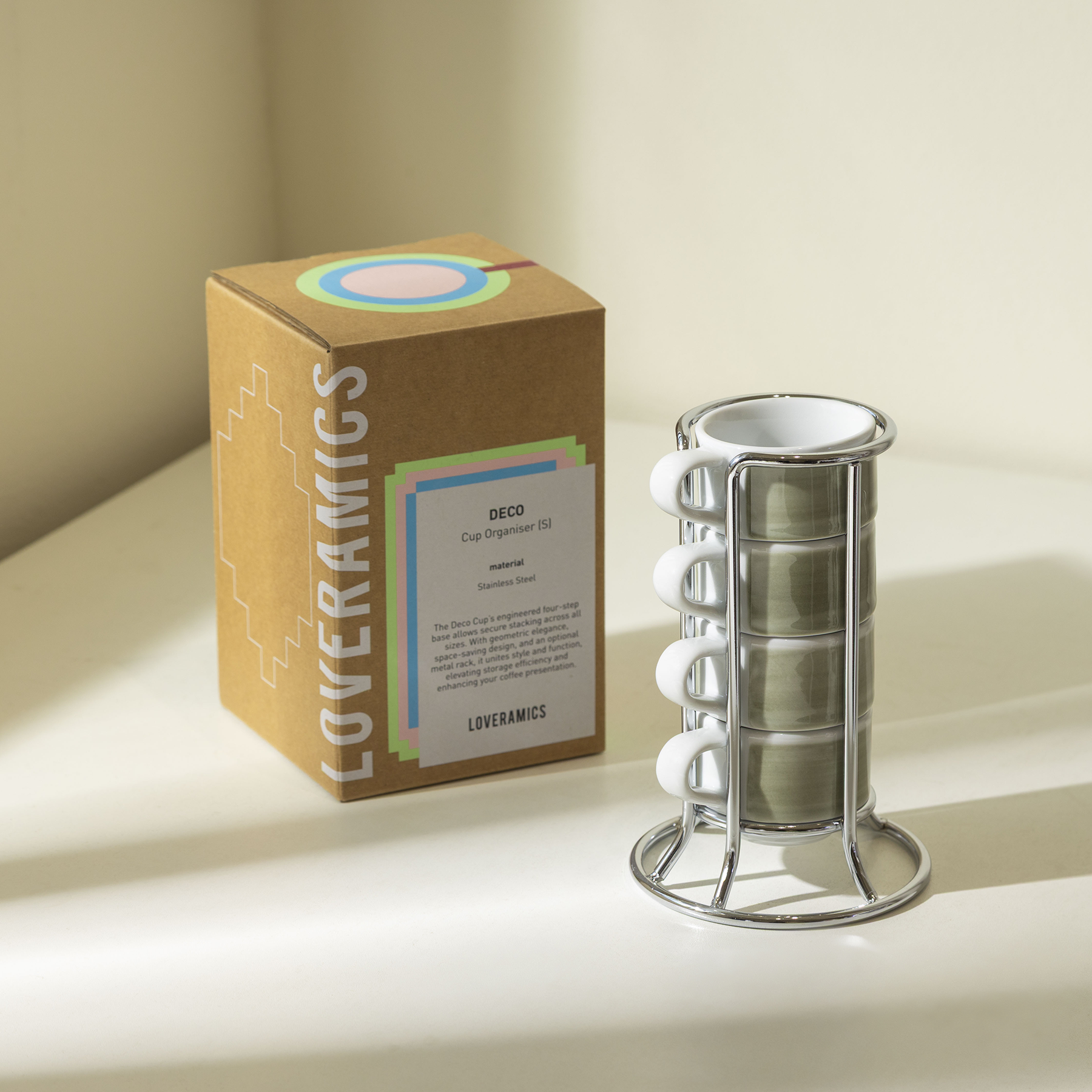 Four Lisle Set of 4 x 60ml Espresso Cups - Main Product View