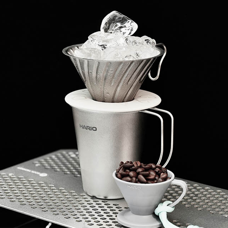 Four Lisle Single-layer Titanium Mug - Detail & Angle View 3