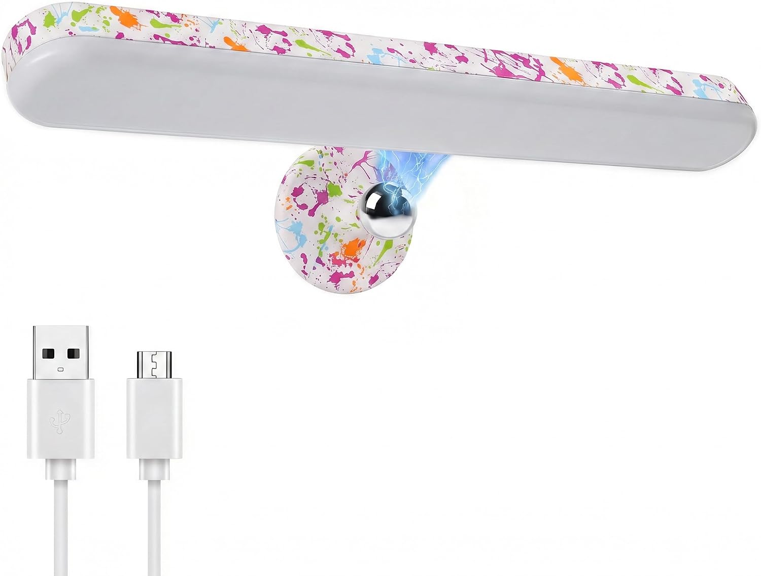 Benreom Rechargeable Wireless Vanity Light for Mirror, Magnetic LED Bar