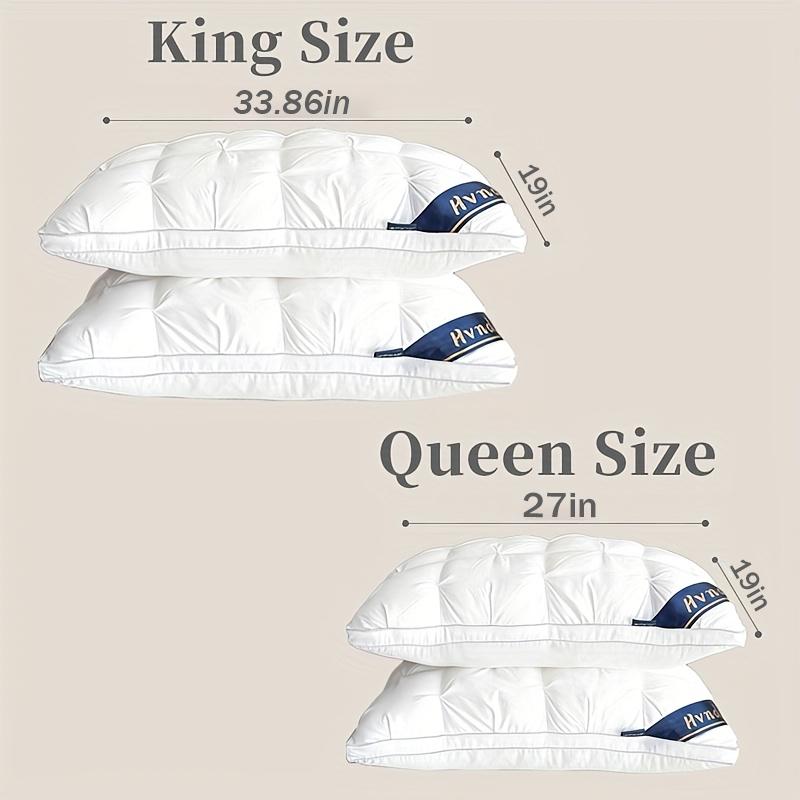 Restnolia Hypoallergenic Bed Pillows - King, Pink - product image 5