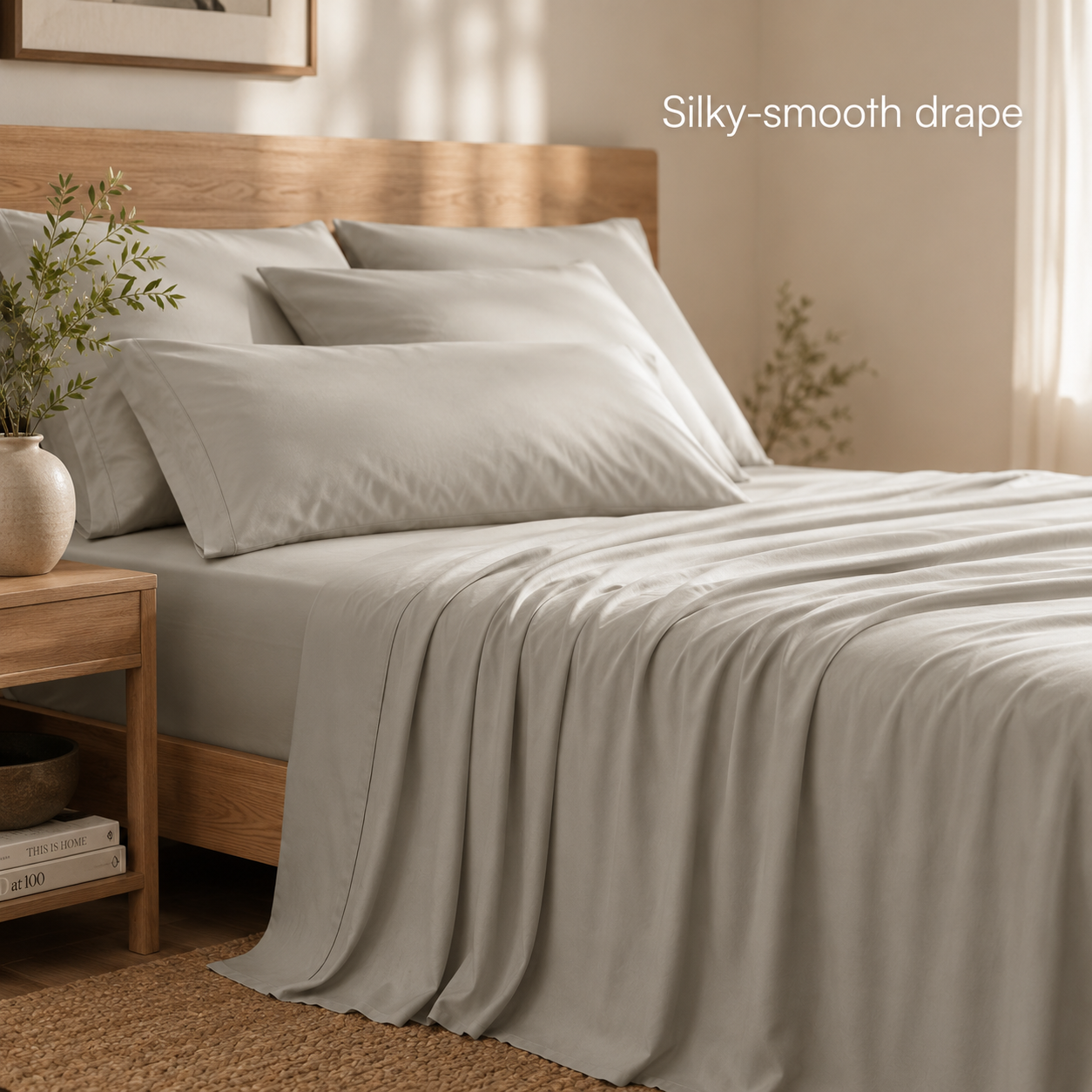 Restnolia Cooling Bamboo Sheet Set - Sage, Twin - product image 5