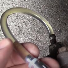 hydraulic brake bleeding tube