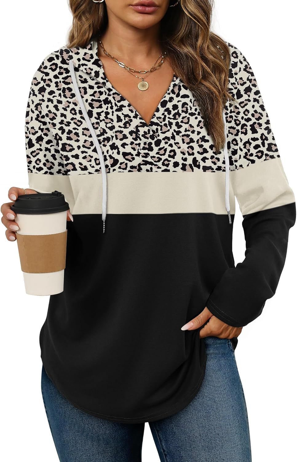 New Women's Autumn Plaid Hooded Long Top (2026)