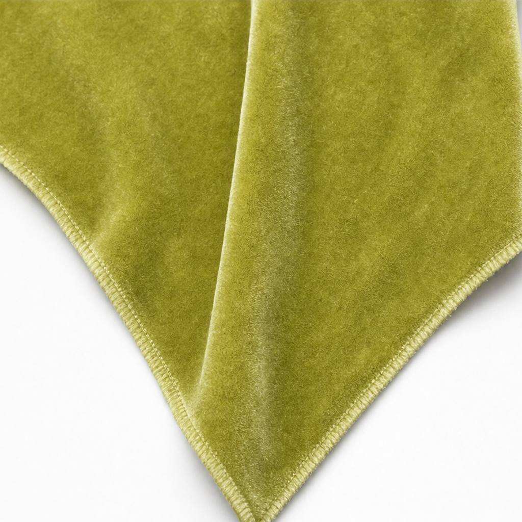 Asymmetric Button Velvet Turtleneck Top