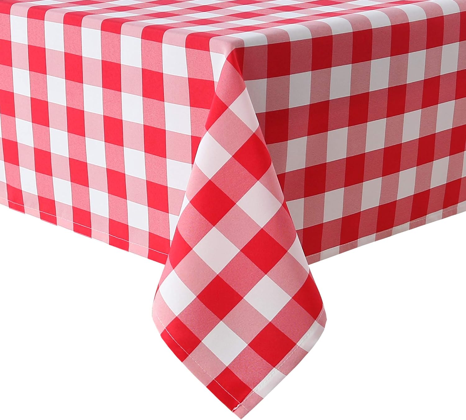 Checkered Gingham Tablecloth 60×120 Inch, Rectangular