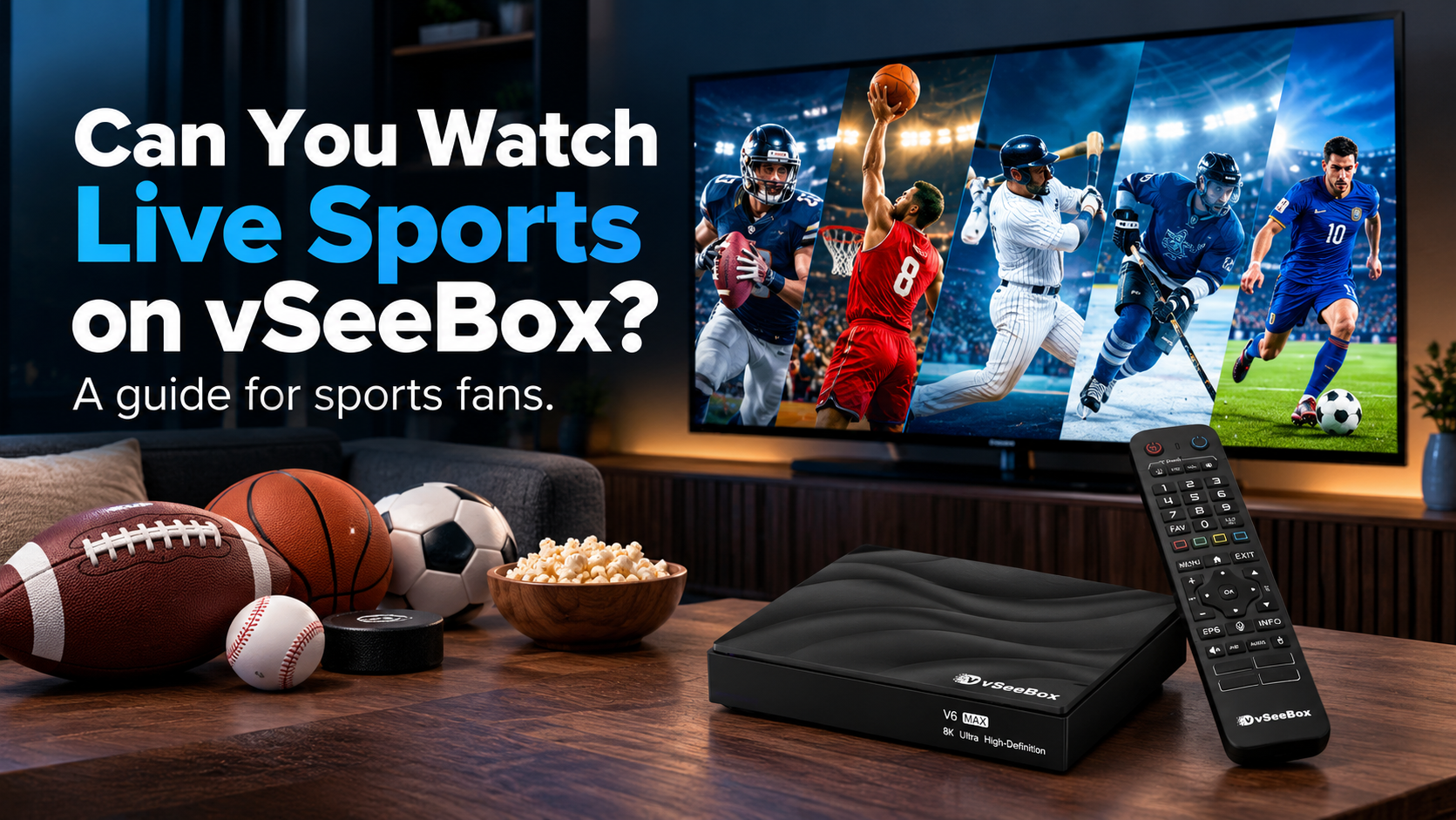 Can you watch live sports on vSeeBox? A guide for sports fans.