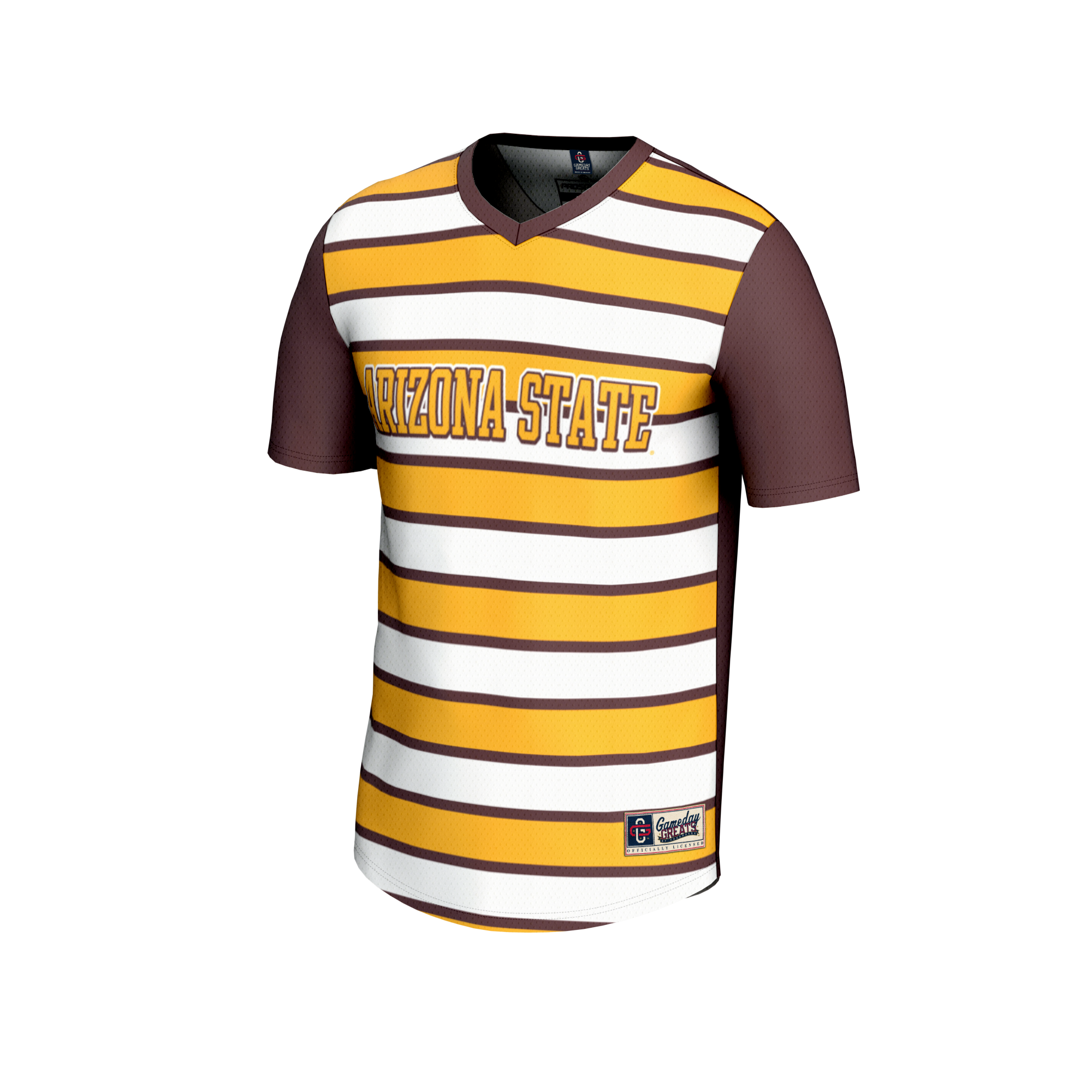Soccer Fashion Arizona State Sun Devils Game Jersey Maroon NCAA College Soccer Fan Wear Soccer Fashion