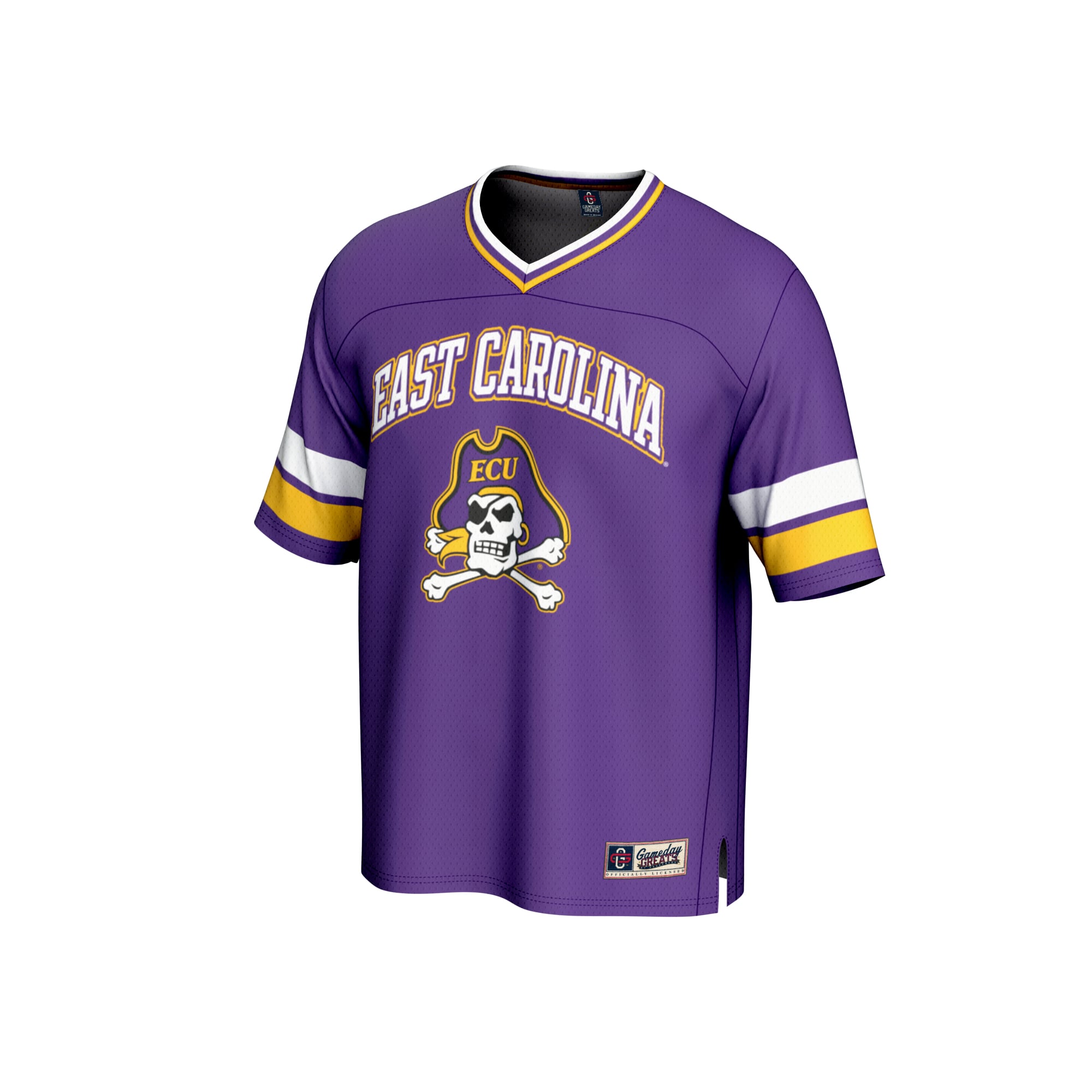 Spirit ECU Pirates Game Jersey Purple NCAA College Football Fan Wear Spirit