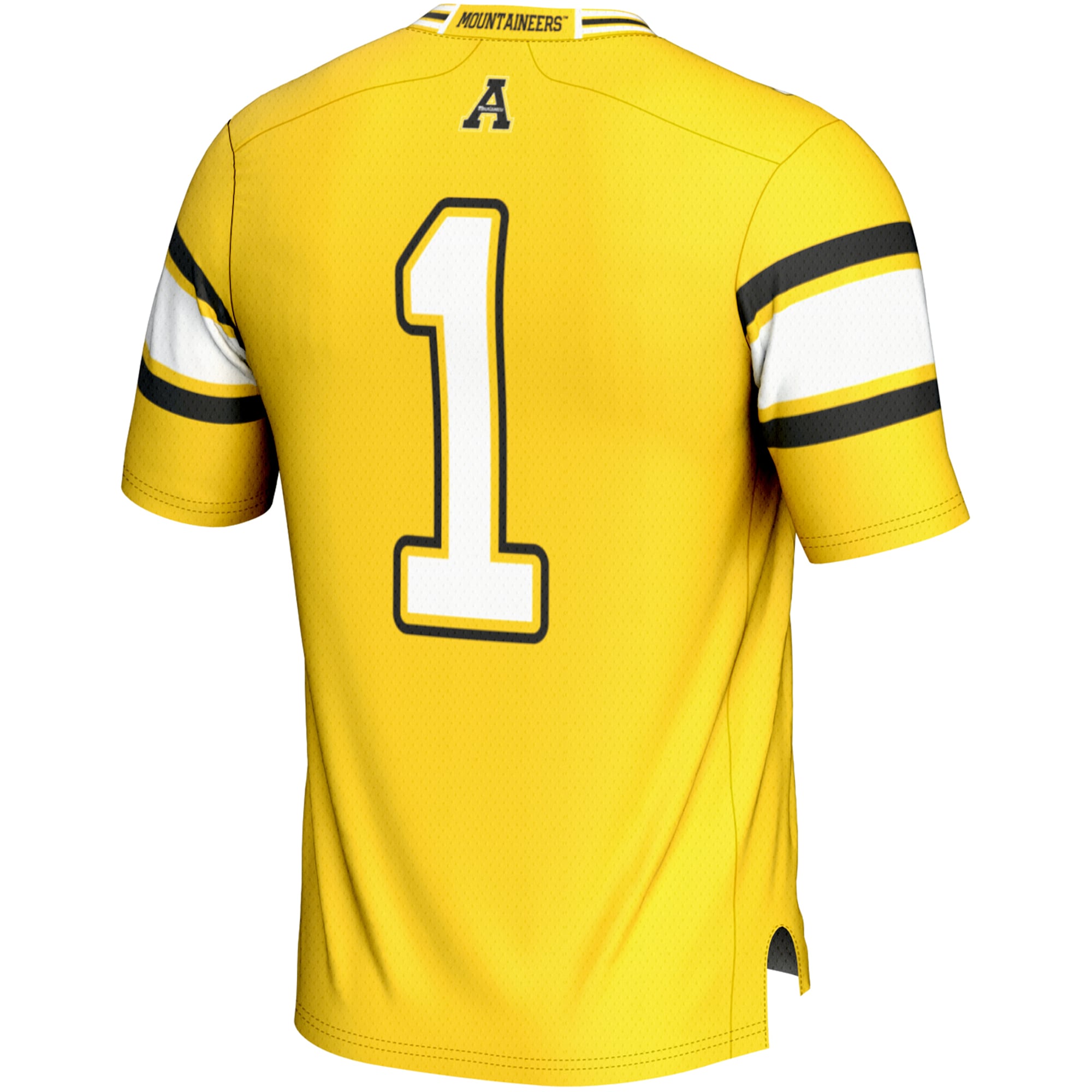 Endzone Appalachian State Mountaineers Game Jersey Gold NCAA College Football Fan Wear