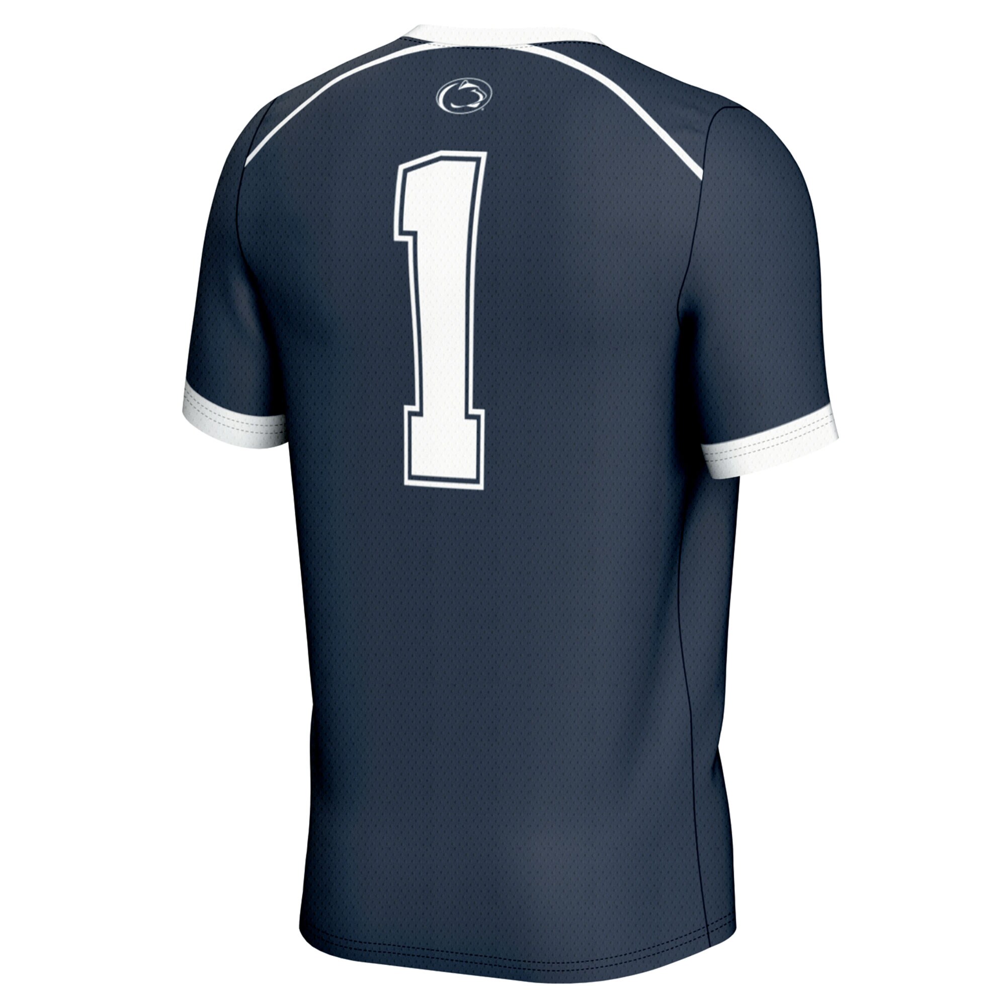 Lacrosse Fashion Penn State Nittany Lions Game Jersey Navy NCAA College Lacrosse Fan Wear Lacrosse Fashion