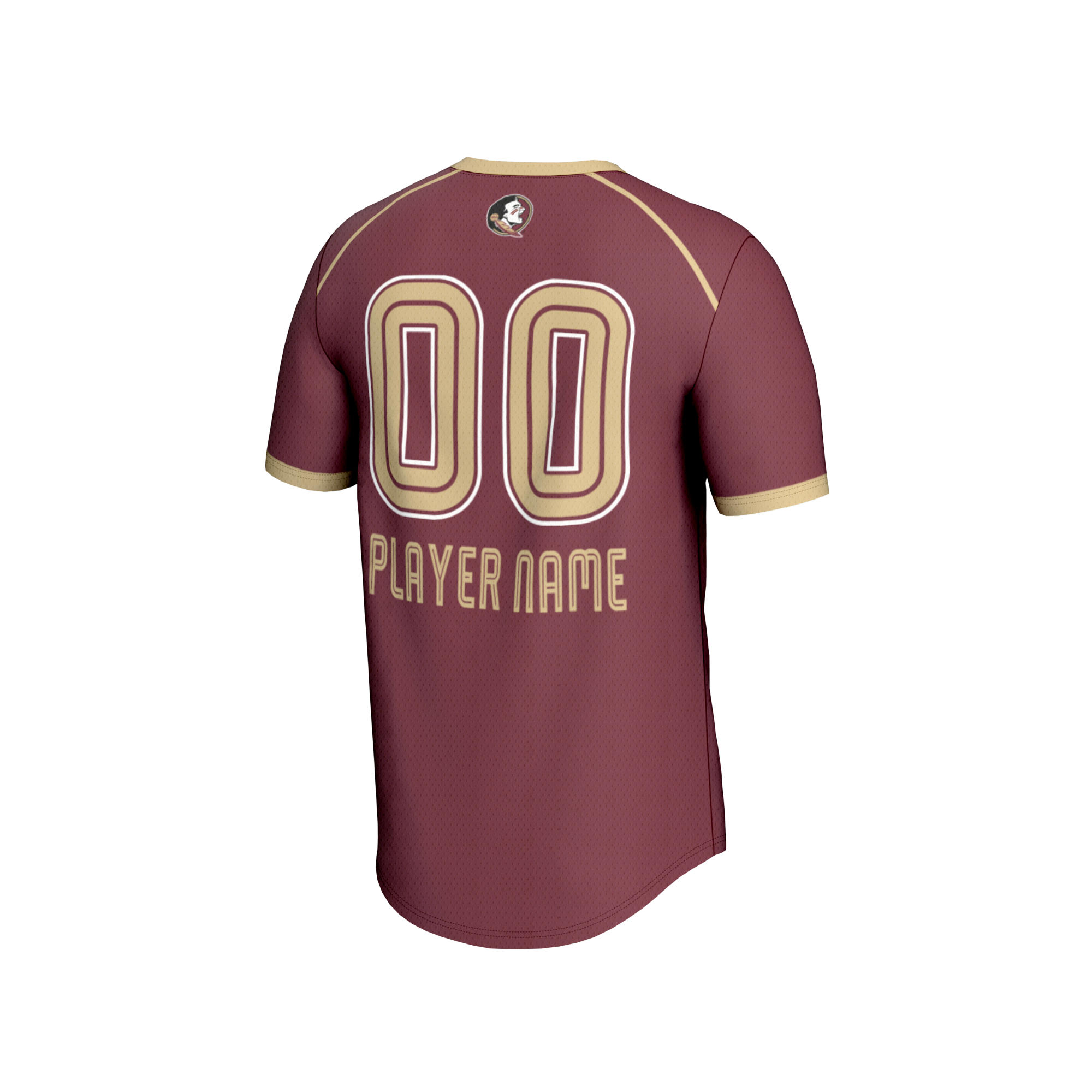 NIL Pick- Lacrosse Florida State Seminoles Player Jersey Garnet NCAA College Lacrosse Fan Wear NIL Pick- Lacrosse