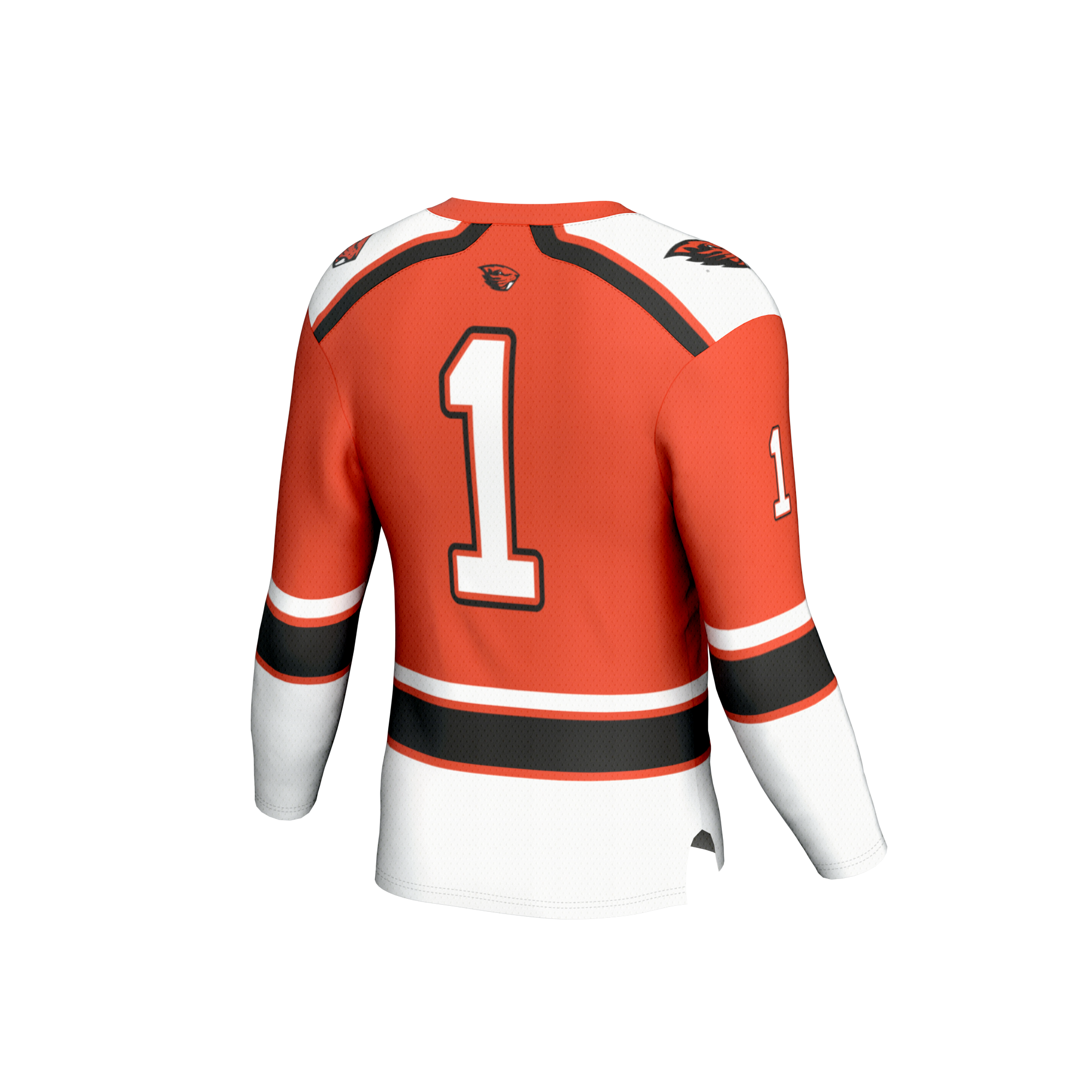 Hockey Fashion Oregon State Beavers Game Jersey Orange NCAA College Hockey Fan Wear Hockey Fashion